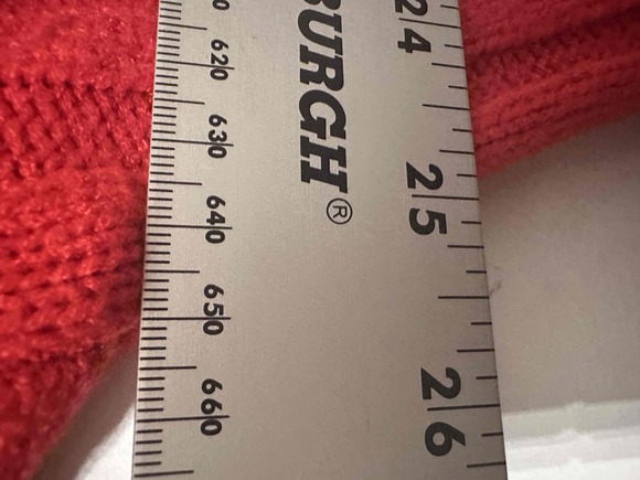 Philosophy Sweater Womans Size XL Bright Red Cable Knit Crew Neck Soft Casual - Picture 6 of 9